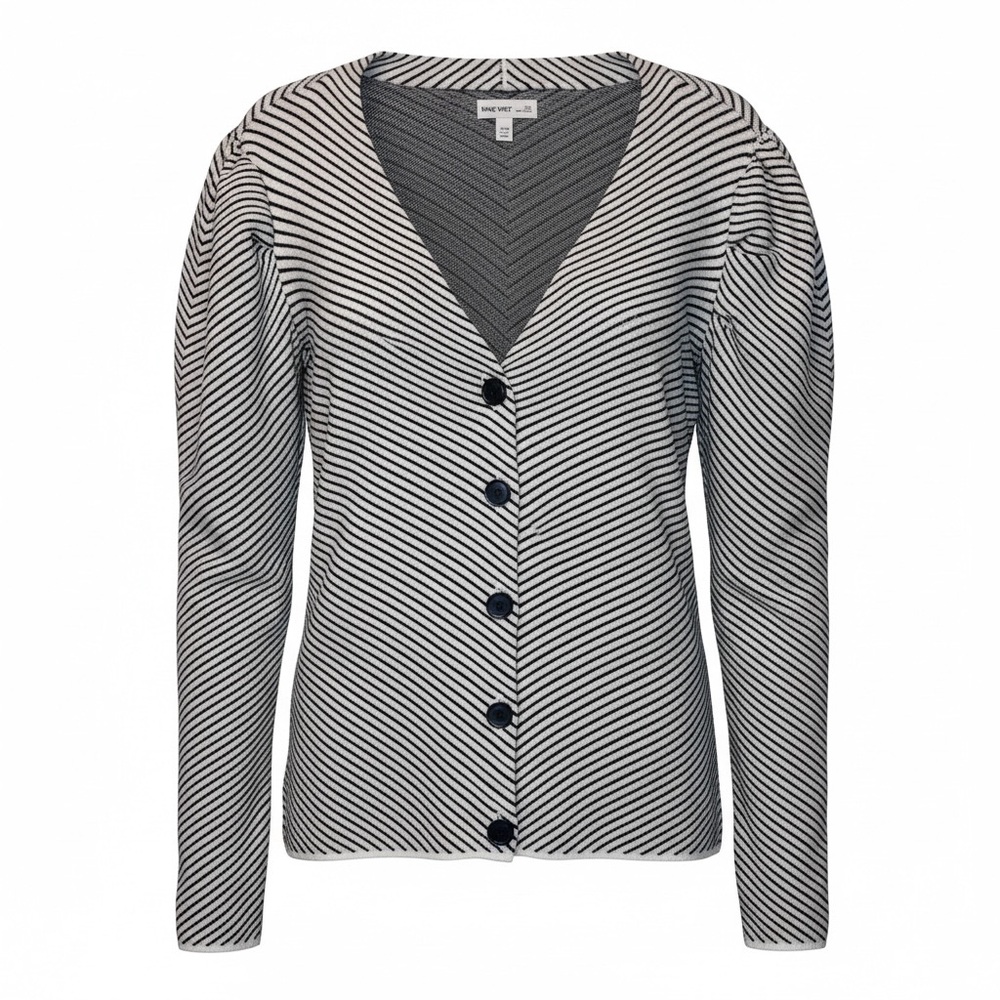Nine West XXL puff sleeves NEW cardigan